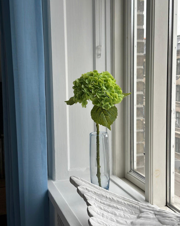 Kunstig Hortensia - grøn