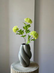 Kunstig grøn snebolle (viburnum) stilk fra Bloomgaard